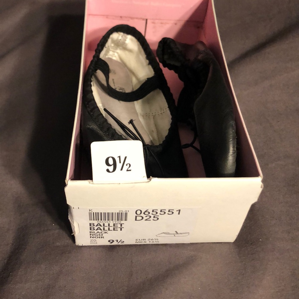 Black Ballet Shoes